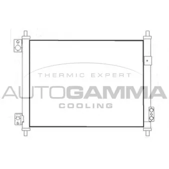 AUTOGAMMA 105462 - Condenseur, climatisation