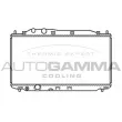 Radiateur, refroidissement du moteur AUTOGAMMA [105485]