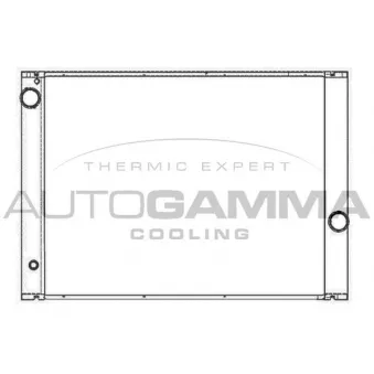 Radiateur, refroidissement du moteur AUTOGAMMA OEM 17117534915