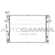 AUTOGAMMA 105534 - Radiateur, refroidissement du moteur