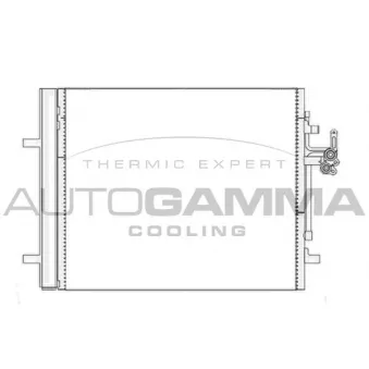 Condenseur, climatisation AUTOGAMMA OEM LR034171