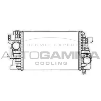 Intercooler, échangeur AUTOGAMMA OEM 1302143