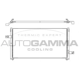 AUTOGAMMA 105649 - Condenseur, climatisation