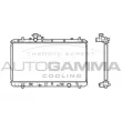 Radiateur, refroidissement du moteur AUTOGAMMA [105698]