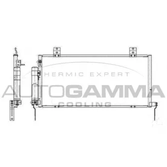 Condenseur, climatisation AUTOGAMMA OEM MR958343