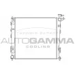 Radiateur, refroidissement du moteur AUTOGAMMA [105797]