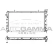 Radiateur, refroidissement du moteur AUTOGAMMA [105832]