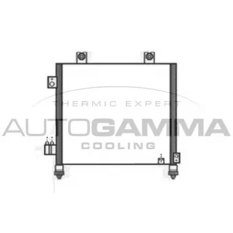 Condenseur, climatisation AUTOGAMMA 105866