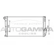 Radiateur, refroidissement du moteur AUTOGAMMA [105873]