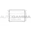 Condenseur, climatisation AUTOGAMMA [105899]
