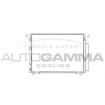 AUTOGAMMA 105899 - Condenseur, climatisation