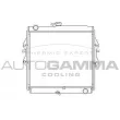 Radiateur, refroidissement du moteur AUTOGAMMA [105906]