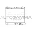 Radiateur, refroidissement du moteur AUTOGAMMA [105907]