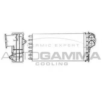Système de chauffage AUTOGAMMA OEM 6448Q2