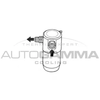 Filtre déshydratant, climatisation AUTOGAMMA 106054