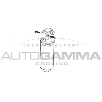 Filtre déshydratant, climatisation AUTOGAMMA 106068