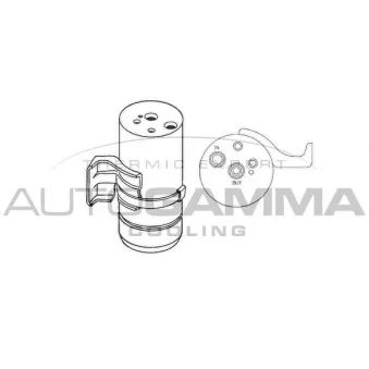 Filtre déshydratant, climatisation AUTOGAMMA 106112