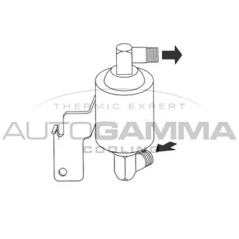Filtre déshydratant, climatisation AUTOGAMMA 106143