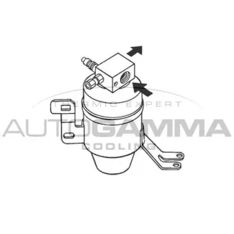 Filtre déshydratant, climatisation AUTOGAMMA 106164