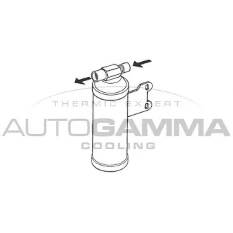 Filtre déshydratant, climatisation AUTOGAMMA 106368