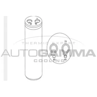 Filtre déshydratant, climatisation AUTOGAMMA 106399