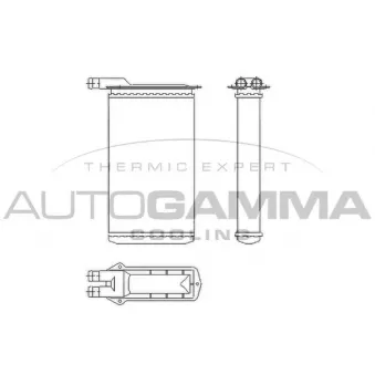 Système de chauffage AUTOGAMMA 107002