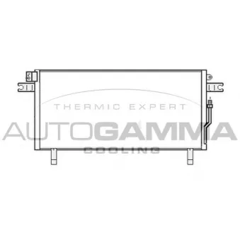 Condenseur, climatisation AUTOGAMMA OEM 921100W002