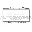 Radiateur, refroidissement du moteur AUTOGAMMA [107022]