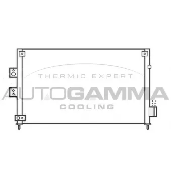 Condenseur, climatisation AUTOGAMMA OEM 80110SNAA01