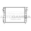 Radiateur, refroidissement du moteur AUTOGAMMA [107047]