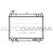 Radiateur, refroidissement du moteur AUTOGAMMA [107056]