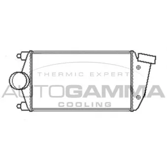 Intercooler, échangeur AUTOGAMMA 107065