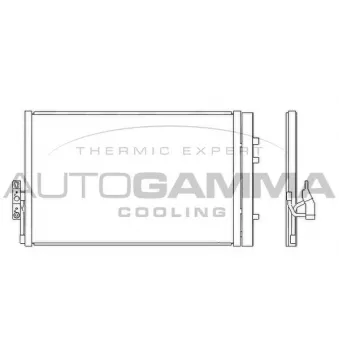 Condenseur, climatisation AUTOGAMMA OEM 9216143
