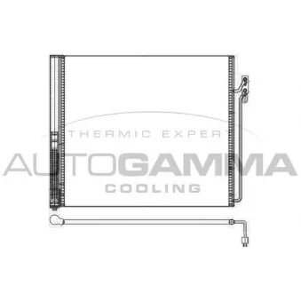Condenseur, climatisation AUTOGAMMA OEM LR010843