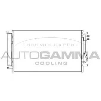 AUTOGAMMA 107169 - Condenseur, climatisation