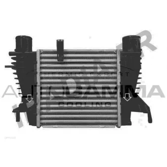 Intercooler, échangeur AUTOGAMMA OEM 14461EM00A