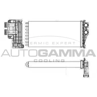 Système de chauffage AUTOGAMMA OEM 6448T9