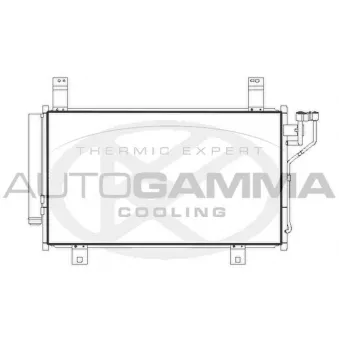 AUTOGAMMA 107279 - Condenseur, climatisation