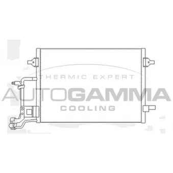AUTOGAMMA 107315 - Condenseur, climatisation