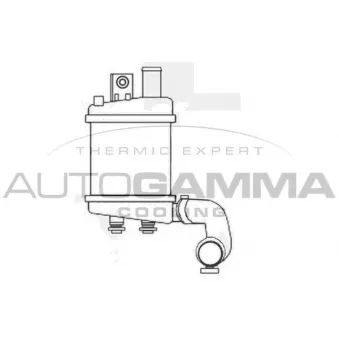 AUTOGAMMA 107322 - Intercooler, échangeur