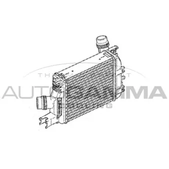 Intercooler, échangeur AUTOGAMMA OEM 144966051r