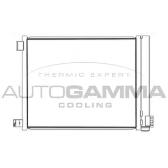 Condenseur, climatisation AUTOGAMMA OEM 921011HC1A