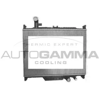 Radiateur, refroidissement du moteur AUTOGAMMA 107495