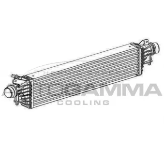 Intercooler, échangeur AUTOGAMMA OEM 13378221