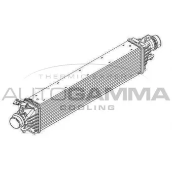 Intercooler, échangeur AUTOGAMMA OEM 13440206