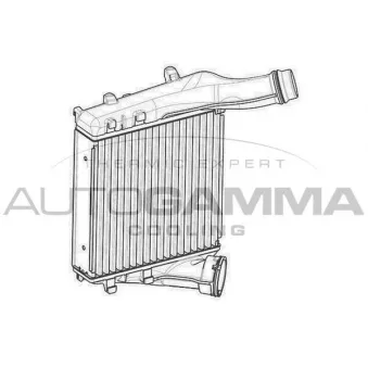Intercooler, échangeur AUTOGAMMA OEM 7P5145804A