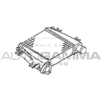 Intercooler, échangeur AUTOGAMMA OEM 14461VC106