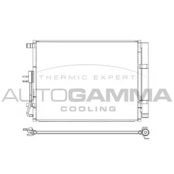 Condenseur, climatisation AUTOGAMMA OEM 97606A2000