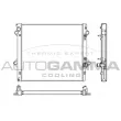 Radiateur, refroidissement du moteur AUTOGAMMA [107690]