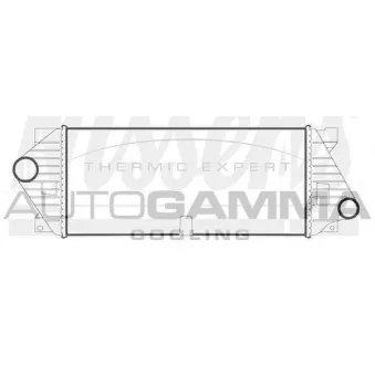 AUTOGAMMA 107738 - Intercooler, échangeur